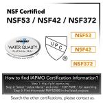 ICEPURE PLUS XWF (𝐍𝐎𝐓 𝐗𝐖𝐅𝐄) NSF/ANSI 53 Replacement for GE XWF (WR17X30702), Applicable models starting with GBE21 GDE21 GDE25 GFE24 GFE26 GNE21 GNE25 GNE27 Refrigerator Water Filter, 2PACK