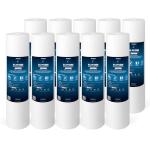 Ronaqua 20" x 4.5" Big Sediment Replacement Water Filter Cartridge, 5 Micron, NSF Certified, for Whole House, Compatible with 155358-43, 2PP20BB1M, AP810-2, FPMB-BB5-20, P5-20BB, SDC-45-2005, 10 Pack)