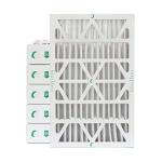 Glasfloss 12x24x4 MERV 13 AC & Furnace 4" Depth Air Filters. Case of 6. Actual Size: 11-3/8 x 23-3/8 x 3-3/4