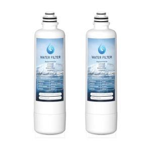 Water Filter Replacement Compatible with Bosch Ultra Clarity Pro BORPLFTR50, BORPLFTR55, 12033030, 12028325, 11025825, 11032531, B36CT80SNS, B36CL80ENS, WFC100MF, WFS200MF, RA450022 (2 Pack)