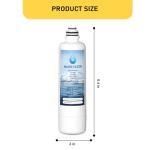 Water Filter Replacement Compatible with Bosch Ultra Clarity Pro BORPLFTR50, BORPLFTR55, 12033030, 12028325, 11025825, 11032531, B36CT80SNS, B36CL80ENS, WFC100MF, WFS200MF, RA450022 (2 Pack)
