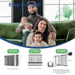 1Pack 410 Replacement Air Filter MERV 11 Compatible with AprilAire Models 1410, 1610, 2410, 2416, 3410, 4400, 16x28x4inch Furnace Filter, 410 Whole House Air Purifiers Replacement Filter