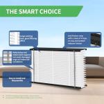 1Pack 410 Replacement Air Filter MERV 11 Compatible with AprilAire Models 1410, 1610, 2410, 2416, 3410, 4400, 16x28x4inch Furnace Filter, 410 Whole House Air Purifiers Replacement Filter