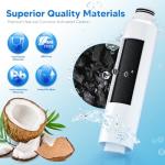 DA29-00020B Water Filter Replacement for Samsung, HAF-CIN/EXP, DA29-00020A - Fits RF28HMEDBSR, RF263BEAESR, RS25J500DSR, RF4287HARS, 3 Pack by PANDEELS