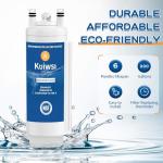 EDRARXD1 Water Filter Replacement for Whirlpool, Everydrop Filter A, Compatible with Whirlpool Water Filter A, EDRARXD1B, WHRARXD1 (Pack of 1)