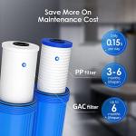 Waterdrop FXHTC AP810 10" x 4.5" Whole House Water Filter, Replacement for GE® FXHTC, 3M® Aqua-Pure AP810, Culligan® RFC-BBSA, W50PEHD, GXWH40L, GXWH35F, DuPont WFHD13001, Pentek® R50-BB