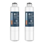 Crystala Filters Compatible with Samsung DA29-00020B Refrigerator Water Filter, DA29-00020A/B, DA29-00020B-1, HAF-CIN/EXP, 46-9101, RF4267HARS, RF25HMEDBSR, RF28HMEDBSR, RS25J500DSR, 2 Pack