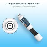 Crystala Filters Compatible with Samsung DA29-00020B Refrigerator Water Filter, DA29-00020A/B, DA29-00020B-1, HAF-CIN/EXP, 46-9101, RF4267HARS, RF25HMEDBSR, RF28HMEDBSR, RS25J500DSR, 2 Pack