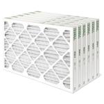 Mann+Hummel 16x30x2 MERV 8 Pleated HVAC AC Furnace Air Filters. 6 Pack. (Exact Size: 15.5 x 29.5 x 1.75 Inches)