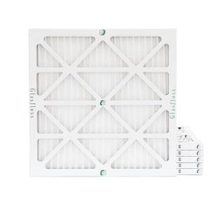 Glasfloss ZL 21.5x23.5x1 MERV 10 (FPR 5-6) AC Furnace Air Filters. (Box of 6). Actual Size: 21.5 x 23.5 x 7/8