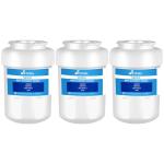 Refrigerator Water Filter Replacement for GE Smart Water M-W-F fmg-1, Gse25gshecss, 197D6321P006, Gsh25jsddss, GSHS6HGDBCSS, Gshs6lgbbhss, Gse25hmhbhes 3-Pack