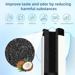 Refrigerator Water Filter Replacement for GE Smart Water M-W-F fmg-1, Gse25gshecss, 197D6321P006, Gsh25jsddss, GSHS6HGDBCSS, Gshs6lgbbhss, Gse25hmhbhes 3-Pack