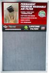 19 x 21-1/2 x 1 Electrostatic Washable Permanent A/C Furnace Air Filter 19x21-1/2x1