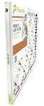 Proairtek AF20241M08SWH Model 20x24x1 Pack of 2 Air Filters, MERV 8; Ideal for Anyone Wanting Crisp Air in Their Home