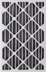 Nordic Pure 16x25x4 (15_1/2 x 24_1/2 x 3_5/8) Pleated Plus Carbon Air Filters MERV 8 2 Pack