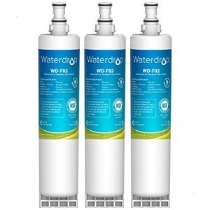 Waterdrop Replacement Filter for Whirlpool Refrigerators - 3 Pack