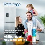 Waterdrop Replacement Filter for Whirlpool Refrigerators - 3 Pack