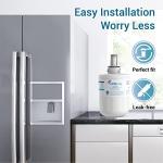 Filterlogic DA29-00003G Refrigerator Water Filter, Replacement for Samsung DA29-00003B, RSG257AARS, RFG237AARS, HAFCU1, RFG297AARS, RS22HDHPNSR, WSS-1, 2 Filters