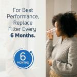 Replacement for Amana ACD2234HRS Refrigerator Water Filter - Compatible with Amana UKF8001AXX Fridge Water Filter Cartridge