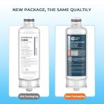 Crystala Filters Replacement for DA97-17376B Water Filter, NSF 42 Compatible with Samsung HAF-QIN, HAF-QIN/EXP, DA97-08006C, RF23M8070SG, RF23M8070SR, RF23M8090SG, RF23M8570SR (2 Pack)