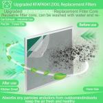 Upgraded KFAFK0412XXL filter replacement - 21 1/2 x 23 1/2 x 1 Compatible with ryan Carrier Payne fan coil filter, washable and reusable, suitable for FA4CNC060, FC4CNB054 4ANB006, FK4DNB006-2 pack