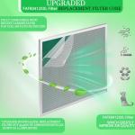 Upgraded KFAFK0412XXL filter replacement - 21 1/2 x 23 1/2 x 1 Compatible with ryan Carrier Payne fan coil filter, washable and reusable, suitable for FA4CNC060, FC4CNB054 4ANB006, FK4DNB006-2 pack