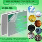 Upgraded KFAFK0412XXL filter replacement - 21 1/2 x 23 1/2 x 1 Compatible with ryan Carrier Payne fan coil filter, washable and reusable, suitable for FA4CNC060, FC4CNB054 4ANB006, FK4DNB006-2 pack