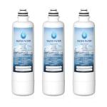 Water Filter Replacement Compatible with Bosch Ultra Clarity Pro BORPLFTR50, BORPLFTR55, 12033030, 12028325, 11025825, 11032531, B36CT80SNS, B36CL80ENS, WFC100MF, WFS200MF, RA450022 (3 Pack)