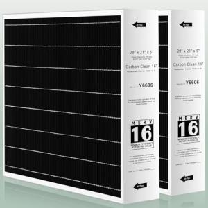 Y6606 MERV 16 Filter 20x21x5 - Y6606 Filter 2 Pack - Replacement for Lennox Y6606 Merv 16 filter 20x21x5 - Compatible with Lennox PureAir PCO3-14-16 Air Purifier Purification System