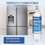 Refrigerator Water filter for LG LFXC24726S/D, LFXS29766S, LFX25991ST, LMXS27626S, LFX28978ST/W, LFXS30726S Replace (3pcs)