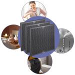 Popurure Air Scrubber Active Carbon Filters Compatible with BlueDri, VEVOR and Dri-Eaz Air Purifier, for Drieaz HEPA500 16'' x 16'' x 1'' inches（3 Pack）