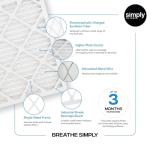 18x18x1 Merv 8 Air Filter, 12 Pack