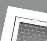 12" x 16" Aluminum Eggcrate Air Filter Grille