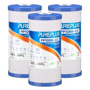 5 Micron Whole House Water Filter Cartridge - 3 Pack