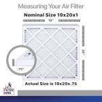 Filter King 19x20x1 Carbon Air Filter 4-Pack