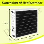 Prestivair X7935 Replacement Filter 20x20x5 Inch