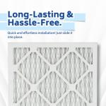 Handua MERV 8 Air Filter, 4 Pack 12x24x1