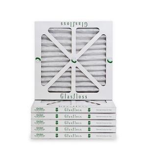 Glasfloss MERV 10 Pleated Air Filters, Box of 6