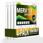 Komashr 10x10 MERV 13 Air Filters (4-Pack)