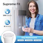 ICEPURE RWF5200A Water Filter 4-Pack for GE