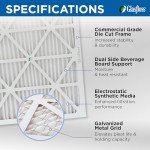 Glasfloss MERV 10 AC Furnace Filters 12 Pack