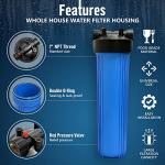 20" x 4.5" Whole House Water Filter System