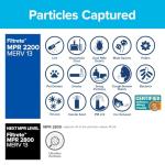 Filtrete 20x30x1 MERV 13 Air Filters, 6-Pack