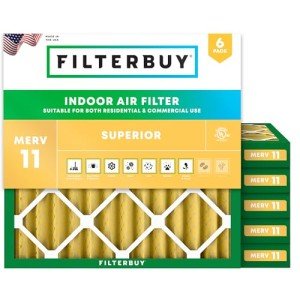 16x16x2 MERV 11 Allergen Defense Air Filters