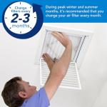 LotFancy MERV 13 Air Filters 12x12x1 (4-Pack)