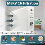 16x26x5 MERV 16 Filter for Lennox & PureAir