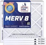 Filter King 24x24x2 MERV 8 Air Filter 6-Pack