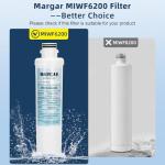 MIWF6200 Water Filter Cartridge Replacement - 2 Pack
