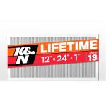 K&N Washable 12X24X1 MERV 13 Air Filter