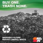 K&N Washable 12X24X1 MERV 13 Air Filter